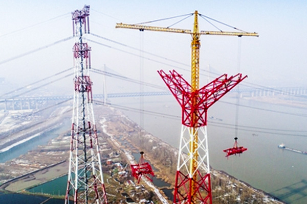 UHV transmission power tower